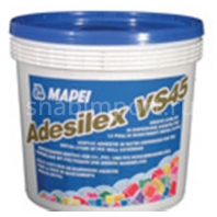Акриловый вододисперсионный клей для стеновых ПВХ покрытий Mapei Adesilex 45 белый