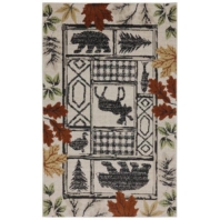 Ковер Durkan Rugs Madison Autumn Leaves Linen Серый