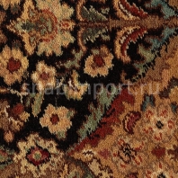 Ковровое покрытие Karastan Axminster Broadloom - Empress Kirman Black Empress Kirman Black коричневый