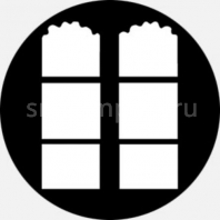 Гобо металлические Rosco Windows,Doors &amp; Blinds 77143 чёрный — купить в Москве в интернет-магазине Snabimport