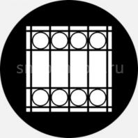 Гобо металлические Rosco Windows,Doors &amp; Blinds 78498 чёрный — купить в Москве в интернет-магазине Snabimport