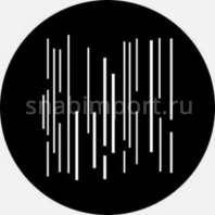 Гобо металлические Rosco Breakups 77503 чёрный — купить в Москве в интернет-магазине Snabimport