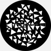 Гобо металлические Rosco Breakups 77879 чёрный — купить в Москве в интернет-магазине Snabimport