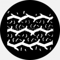 Гобо металлические Rosco Breakups 78460 чёрный — купить в Москве в интернет-магазине Snabimport