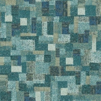 Ковровое покрытие Forbo Flotex Vision Pattern Collage 610009 голубой