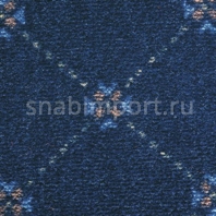 Ковровое покрытие Nordpfeil Hotel-Collection Crest 386 Синий — купить в Москве в интернет-магазине Snabimport