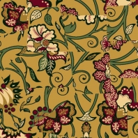 Ковер Durkan Print Gardenelle CT13388 желтый — купить в Москве в интернет-магазине Snabimport
