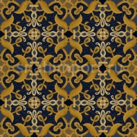 Ковер Durkan Print Antonia D11739 желтый — купить в Москве в интернет-магазине Snabimport