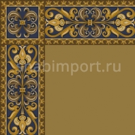 Ковер Durkan Print Antonia D11756 желтый — купить в Москве в интернет-магазине Snabimport