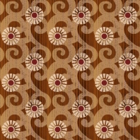 Ковер Durkan Print Bella D13037 коричневый — купить в Москве в интернет-магазине Snabimport