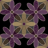 Ковер Durkan Print Glam D13297 коричневый — купить в Москве в интернет-магазине Snabimport