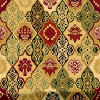 Ковер Durkan Print Gardenelle D13387 желтый — купить в Москве в интернет-магазине Snabimport