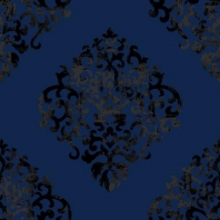 Ковер Durkan Print Creative Design D14406 синий — купить в Москве в интернет-магазине Snabimport