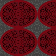 Ковер Durkan Print Creative Design D14474 Красный — купить в Москве в интернет-магазине Snabimport