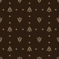 Ковер Durkan Print Decadence Vol 3 D14799 коричневый — купить в Москве в интернет-магазине Snabimport