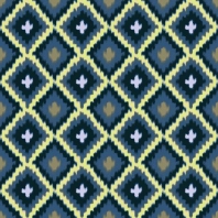 Ковер Durkan Print Ikat Fashion D14980 Серый — купить в Москве в интернет-магазине Snabimport