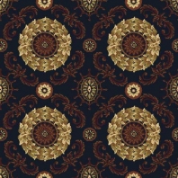 Ковер Durkan Print Roosevelt D2784 чёрный