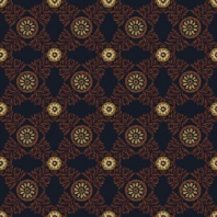 Ковер Durkan Print Roosevelt D2785 коричневый