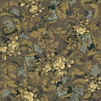 Ковер Durkan Print Versailles D3205 коричневый — купить в Москве в интернет-магазине Snabimport