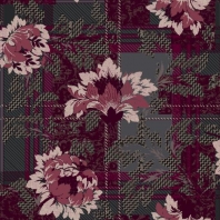 Ковер Durkan Print Menaj A Tweed D32597 Фиолетовый — купить в Москве в интернет-магазине Snabimport