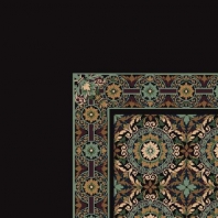 Ковер Durkan Print Grand Manor D3512 чёрный — купить в Москве в интернет-магазине Snabimport