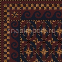 Ковер Durkan Print Aegean D3640 коричневый — купить в Москве в интернет-магазине Snabimport