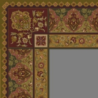 Ковер Durkan Print Mogul Majesty D3903 коричневый — купить в Москве в интернет-магазине Snabimport