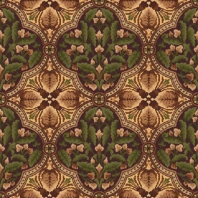 Ковер Durkan Print Gothic Revival D3929 коричневый — купить в Москве в интернет-магазине Snabimport