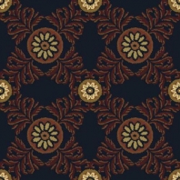 Ковер Durkan Print Roosevelt D3958 чёрный — купить в Москве в интернет-магазине Snabimport