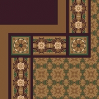 Ковер Durkan Print Grand Manor D4161 коричневый — купить в Москве в интернет-магазине Snabimport