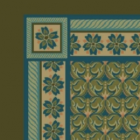 Ковер Durkan Print Tropicasia D4434 зеленый — купить в Москве в интернет-магазине Snabimport