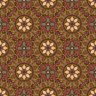 Ковер Durkan Print Deco-Romance D4473 коричневый — купить в Москве в интернет-магазине Snabimport