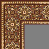 Ковер Durkan Print Deco-Romance D4475 коричневый