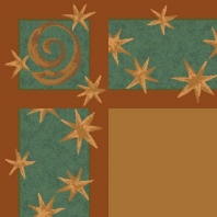 Ковер Durkan Print Free Spirit D4866 коричневый — купить в Москве в интернет-магазине Snabimport