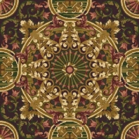 Ковер Durkan Print Chantilly D5027 коричневый — купить в Москве в интернет-магазине Snabimport