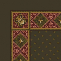 Ковер Durkan Print Napa D5042 зеленый
