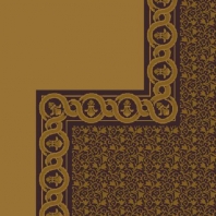 Ковер Durkan Print Chantilly D5045 коричневый — купить в Москве в интернет-магазине Snabimport