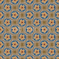 Ковер Durkan Print Arabesque D5070 коричневый — купить в Москве в интернет-магазине Snabimport