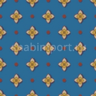 Ковер Durkan Print Arabesque D5077 синий — купить в Москве в интернет-магазине Snabimport