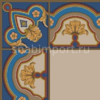 Ковер Durkan Print Arabesque D5099 синий — купить в Москве в интернет-магазине Snabimport