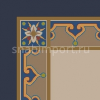 Ковер Durkan Print Arabesque D5100 синий — купить в Москве в интернет-магазине Snabimport