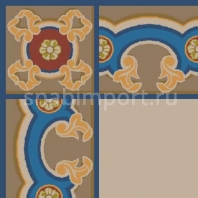 Ковер Durkan Print Arabesque D5102 синий