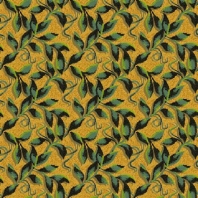 Ковер Durkan Print Botanica D5433 желтый — купить в Москве в интернет-магазине Snabimport