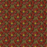 Ковер Durkan Print Botanica D5435 Красный — купить в Москве в интернет-магазине Snabimport