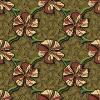 Ковер Durkan Print Botanica D5437 зеленый — купить в Москве в интернет-магазине Snabimport