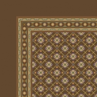 Ковер Durkan Print Monaco D5569 коричневый — купить в Москве в интернет-магазине Snabimport