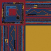 Ковер Durkan Print Coltrane D5705 синий — купить в Москве в интернет-магазине Snabimport