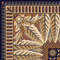 Ковер Durkan Print Roman Treasures D5725cnr коричневый — купить в Москве в интернет-магазине Snabimport