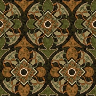 Ковер Durkan Print Guinevere Collection D7215-MW59 коричневый — купить в Москве в интернет-магазине Snabimport