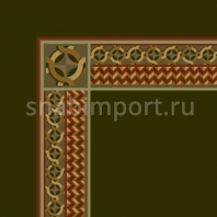 Ковер Durkan Print Arcadius D7254-MW53 зеленый — купить в Москве в интернет-магазине Snabimport